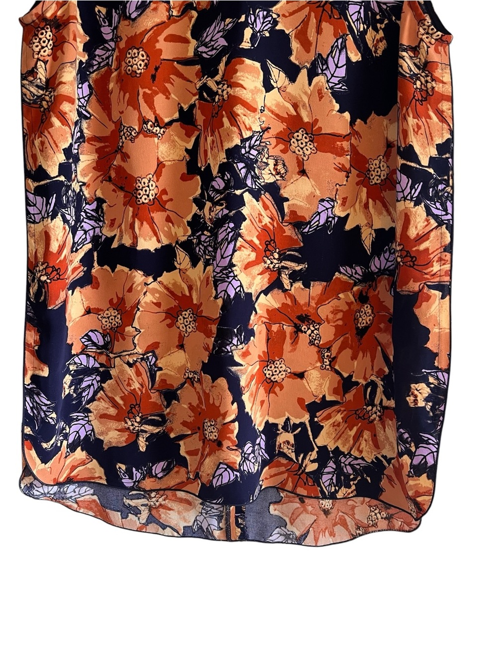 Babaton Weiland floral sleeveless flowy blouse size S excellent condition - Picture 4 of 10
